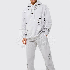 Sweats à capuche pour hommes les plus vendus 100% coton Service OEM prix de gros conception de fermeture éclair pour la saison d'automne - Product Image 3