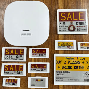 Etiquetas de Precio Digitales ESL de 4 Colores y 5.8 Pulgadas para Supermercado, Sistema de Etiquetas Electrónicas para Estantes con API Cloud 2.4GHz BLE, Pantalla E-Paper E-Ink - Product Image 4