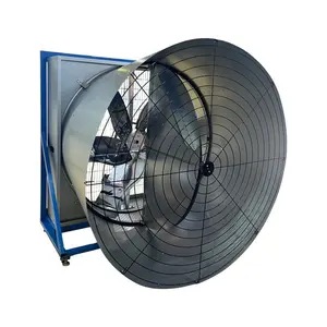 Promotion price poultry wall mounted automatic butterfly type ventilation cone fan used for chicken house