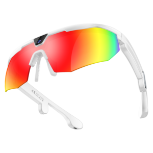Lunettes de soleil polarisées balistiques W640 pour le tir, lentilles de lunettes, caméra 1080P, monture en métal, étanches IPX-6, lunettes tactiques de sport - Product Image 6