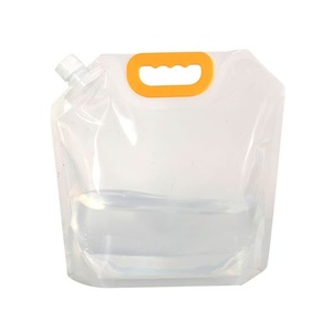 Bán buôn tùy chỉnh cấp thực phẩm nhựa nước Pouch 1L 3L 5L 10L đứng lên ráp đồ uống <span class=keywords><strong>container</strong></span> với vòi cho Vodka - Product Image 6