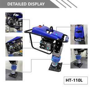 Factory Price Portable Compact Gasoline Soil Sand Impact Jump Jack <b>Compactor</b> Vibration Tamper - Product Image 3