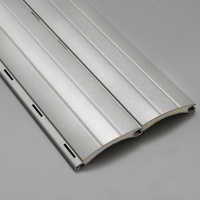 Fenêtres enroulables automatiques européennes pas cher manuel en aluminium volet roulant fenêtre et porte roulante en aluminium porte de garage extérieure