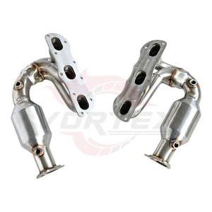 เฮดเดอร์สแตนเลส Vortex สำหรับ Porsche Boxster Spyder 987.2 เพิ่มประสิทธิภาพกำลังเครื่องยนต์ - Product Image 1