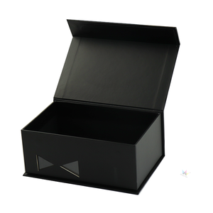 Large Wig Hair Boxes Weave Hair Extension Magnetic Gift Box With Handle Plain Magnetic Shaped Hair Stick Gift Box