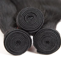 Extensions de cheveux vierges brésiliens Remy, lisses et soyeux, ondulés, de 8 à 40 pouces, tissage double trame à la machine