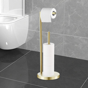 <span class=keywords><strong>Portarrollos</strong></span> de Papel Higiénico Independiente para Baño, Resistente a la Oxidación, con Pedestal - Product Image 4