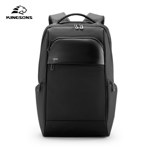 Kingsons Business <b>Backpack</b> <b>Waterproof</b> 20-35L Laptop Bag Ultralight Solid Color For Travel - Product Image 4