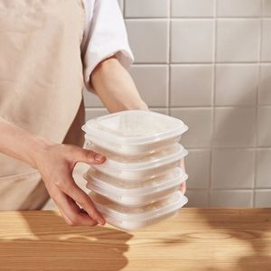 Lonchera Bento Japonesa de un Solo Compartimento, Apta para Microondas y Refrigerador, para Almacenamiento y Servicio de Alimentos - Product Image 4