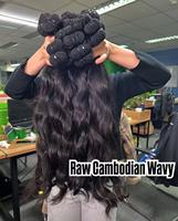 Cabello Rizado Birmano Natural, Cabello Humano Virgen Camboyano Liso, Paquete de Cabello Vietnamita 100% Sin Procesar, Cabello Rizado Indio