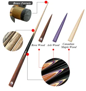 Favourable Snooker Cue stick , Handmade Ash Wood Billiard Cues, Snooker Cues