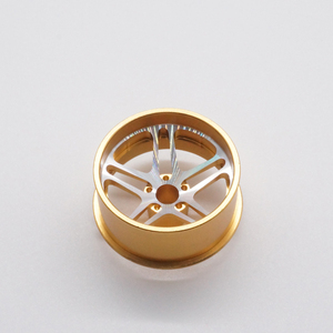 Hochwertige Eloxal verarbeitung Aluminium legierung RC Zubehör Modell Auto Räder Simulation Spielzeug Auto Räder Bearbeitung Dienstleistungen - Product Image 5