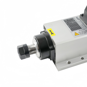Moteur de broche refroidi par air HQD 2.2Kw ER20 18000 tr/min avec bride GDF37-18Z/2.2, moteur de broche CNC refroidi par air HQD 2.2Kw ER20 18000 tr/min - Product Image 5