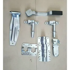 Custom Body Parts Stainless Steel Container Truck Rear Door Lock With Forged Handle