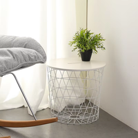Table basse en métal au design moderne et minimaliste, table d'appoint convertible et durable, facile à nettoyer, meubles de maison