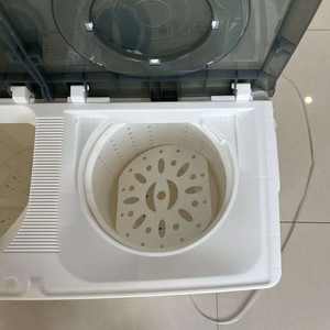 <span class=keywords><strong>8KG</strong></span> Mini petite machine à laver semi-automatique domestique avec double seau en acier inoxydable - Product Image 5