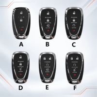 Remote Kunci Pintar FCC ID HYQ4AA HYQ4EA ID46 5 Tombol 315MHz 433MHz Sistem Masuk Tanpa Kunci untuk Chevrolet Cruze XL7 Sonic Volt Bolt Spark
