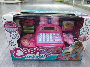 FiveStar Unisex Pretend Play Caja registradora y carrito de compras Plástico Preescolar Supermercado Juguetes para niños - Product Image 6