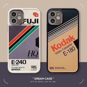 Molle di TPU di modo Digitale Della Copertura di Marca Giappone Fuji Video Kodak di Caso Per il iPhone 12 mini 11 Pro X XS Max XR 7 8 Più se2