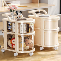 Paniers de rangement carrés en plastique PP minces et peu encombrants avec design détachable et supports pour armoires et étagères de cuisine