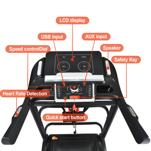 EU Household Gym Special Large Widened Folding Slimming Ultra-quiet <b>Running</b> <b>Machine</b> - Product Image 2