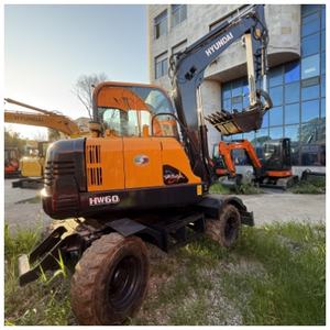 Excavadora Hyundai HW60 usada más baja Corea Rendimiento confiable Tipo oruga Motor de núcleo a la venta Shanghai en China - Product Image 1