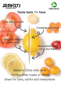 水果系列风味牙签 戒烟牙签 带香味牙签 - Product Image 4