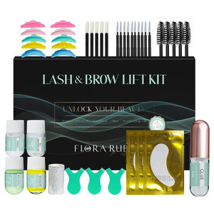 FLORA RUBY INGRÉDIENTS 100% NATURELS Kit de rehaussement et de <span class=keywords><strong>lamination</strong></span> des <span class=keywords><strong>cils</strong></span> et sourcils - Product Image 1