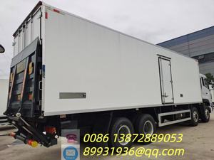 Nouveau <span class=keywords><strong>camion</strong></span> <span class=keywords><strong>frigorifique</strong></span> diesel DongFeng 8x4 avec <span class=keywords><strong>hayon</strong></span> hydraulique Bon prix à vendre - Product Image 5