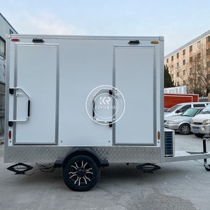 Baños Portátiles Prefabricados de Emergencia para Exteriores, Remolque Móvil para Campamento y Viajes con Inodoro - Product Image 5