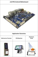 Placa Base Digital para Kiosco JLD-P03, Placa ARM Integrada RK3568, Placa Principal Rockchip LVDS de 4GB DDR4 para Máquina POS Linux