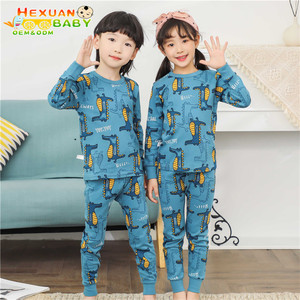 Formato 100-160 del Commercio All'ingrosso delle ragazze degli indumenti da notte per bambini <span class=keywords><strong>pigiama</strong></span> 100% <span class=keywords><strong>cotone</strong></span> - Product Image 1