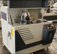 Sierra automática de corte con código de ángulo de puerta y ventana de aluminio