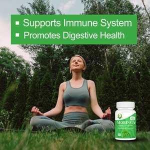 Cápsulas de Moringa Healthife OEM/ODM 100% Naturales a Base de Hierbas Antioxidantes que Refuerzan el Sistema Inmunitario y Promueven un Buen Sueño con Raíz de Horseradish - Product Image 5