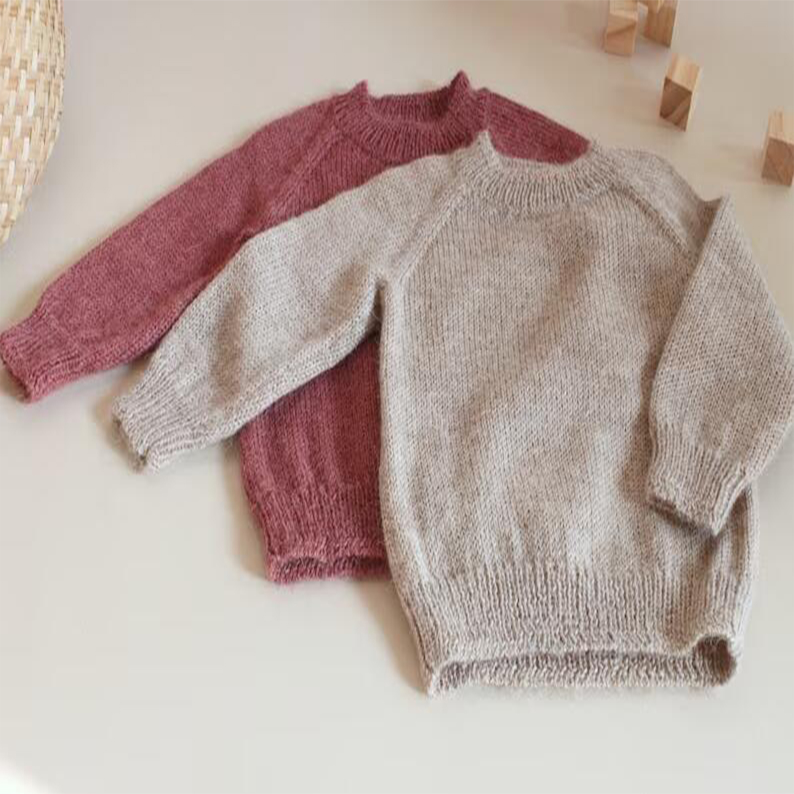 Alpaca Children Sweaters Warm Stylish Knitwear