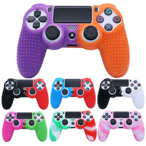 Chống Sốc Bảo Vệ Silicone <span class=keywords><strong>Shell</strong></span> Đối Với <span class=keywords><strong>PS4</strong></span> Gamepad Mềm Skin Bìa Trường Hợp Đối Với <span class=keywords><strong>PS4</strong></span> Điều Khiển Chống Bụi Bìa - Product Image 2