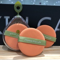 Nouveau Pigment vert lavable écologique deux-Pack coussin BB crème fond de teint facile à appliquer bouffée A286