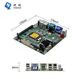 ミニ<span class=keywords><strong>ITX</strong></span> 6 RS232 485シリアル 2 LAN VGA 2 HD 4K DDR3 DIMM SATA MSATA TPM-4COM PCIE X16 M.2 WIFI 産業用マザーボード - Product Image 6