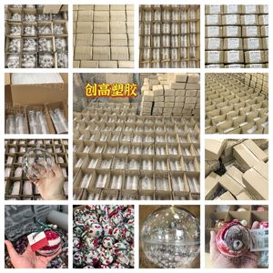 Ps Plastic Transparent <b>Sphere</b> Hollow Acrylic <b>Ball</b> Hanging Christmas Decoration Round High Transparency TMQ-02 - Product Image 4