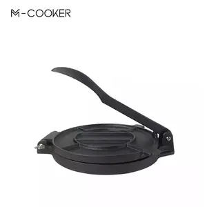 Mcooker 2025 Fábrica Atacado Logotipo Personalizado Heavy Duty Tortilla De Ferro Fundido Imprensa Para Culinária Mexicana