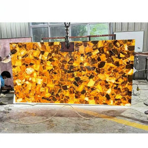 Panel de Ducha Retroiluminado de Piedra Natural Única y Translúcida, Categoría de Producto Premium - Product Image 3