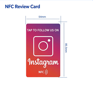 Carte NFC SHILOH <span class=keywords><strong>pour</strong></span> avis clients – Pas d'<span class=keywords><strong>application</strong></span>, pas de lecture de <span class=keywords><strong>code</strong></span> <span class=keywords><strong>QR</strong></span> – Puce importée – Plusieurs couleurs – Carte de visite intelligente <span class=keywords><strong>pour</strong></span> café, hôtel, boutique - Product Image 1