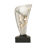 Trophée de volley-ball grandeur nature en résine Weivista, récompense sportive sur mesure, fabricant OEM