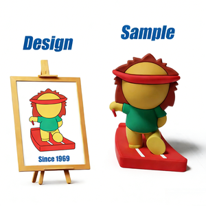 Shengye Fornitore Affidabile di Action Figure in Resina 3D Personalizzate, Giocattoli <span class=keywords><strong>Anime</strong></span> in Vinile a Forma di Leone per Supporto Telefono Cellulare - Product Image 2