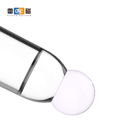 Sonde combinée de pH 65-1D utilisée dans le matériau de coque en verre de laboratoire connecteur BNC capteur d'électrode de ph mètre 12*20mm