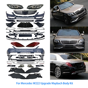 Chất lượng cao cho Mercedes-Benz S-Class W222 14-20 phong cách nâng cấp S450 S63 S65 MAYBACH cơ thể Kit với Bumper đèn pha đèn hậu - Product Image 6