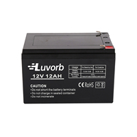 Batteries solaires au plomb-acide scellées VRLA AGM haute performance 12V 10Ah 12Ah 15Ah 20Ah MF pour fauteuils roulants électriques, bateaux, camping-cars et onduleurs (UPS)
