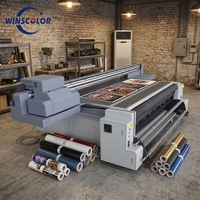 Nouvelle imprimante UV à plat grand format pour papier peint, affiches et vinyle - Machine d'impression automatique