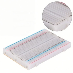 Componentes Electrónicos, Placa de Pruebas sin Soldadura, Placa de Circuito de Prueba sin Soldadura con Jumper, 400 Orificios - Product Image 4