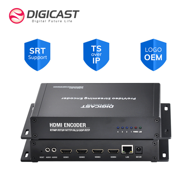 Wholesale LIVE Streaming Mini HD IPTV H 265 4 Hdm I Encoder